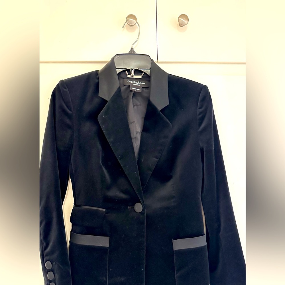Black jacket.